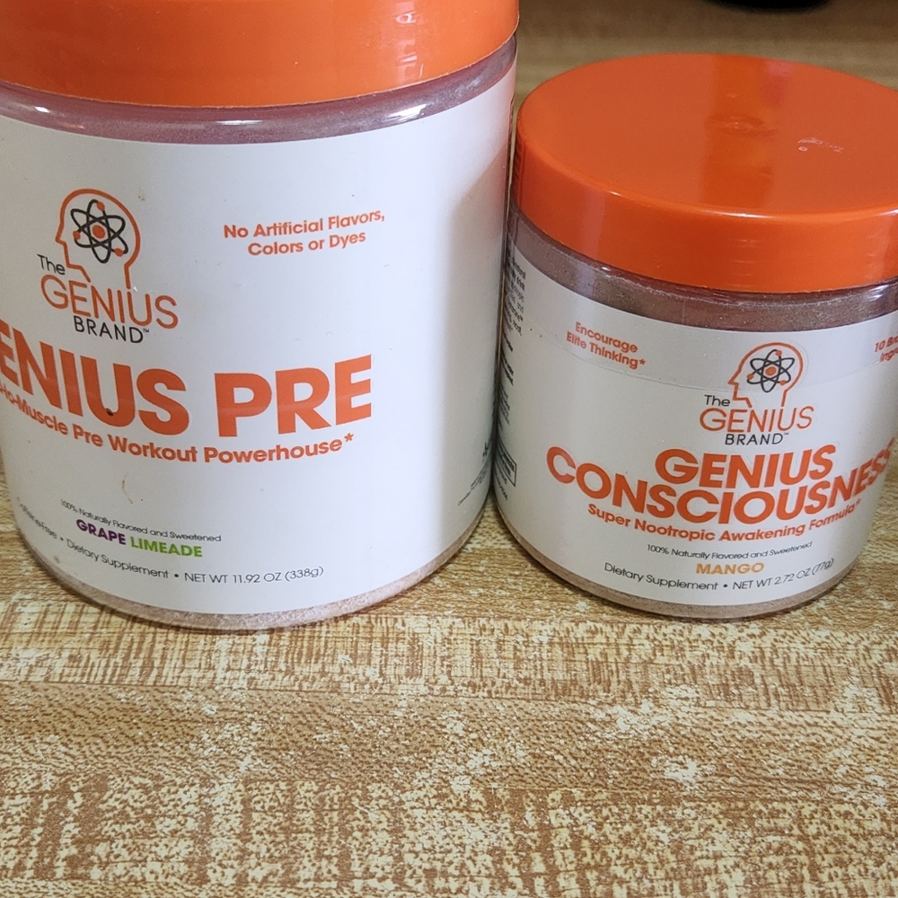 Genius Energy pre-workout bonus bundle!